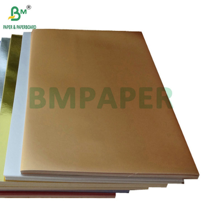 400gm 425gm Gold Metallic Cardstock For Making Packaging Box
