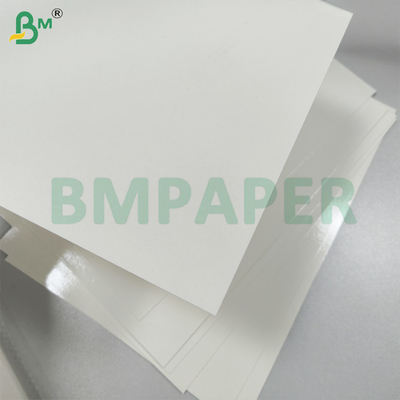 Carta di servizio alimentare con rivestimento in PET bianco per carta a piastra resistente al grasso