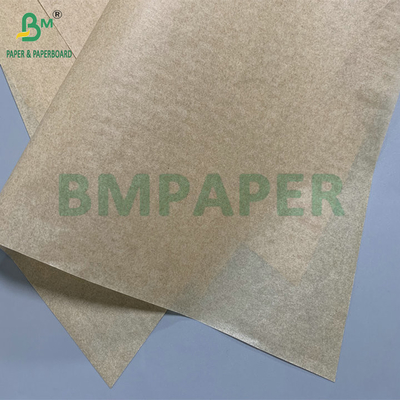 35 gm 45 gm Carta per pergamena marrone antiaderente da forno Carta a prova di olio