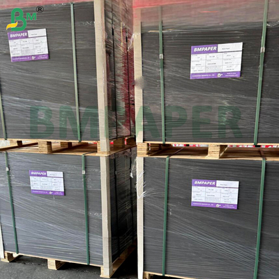 120g 130g 140g nero puro resistente al ripiegamento cartone nero per scatole regalo imballaggio fai da te