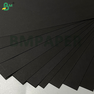 120g 130g 140g nero puro resistente al ripiegamento cartone nero per scatole regalo imballaggio fai da te