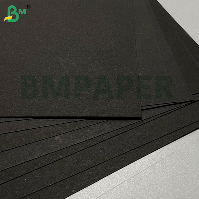 120g 130g 140g nero puro resistente al ripiegamento cartone nero per scatole regalo imballaggio fai da te