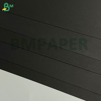120g 130g 140g nero puro resistente al ripiegamento cartone nero per scatole regalo imballaggio fai da te
