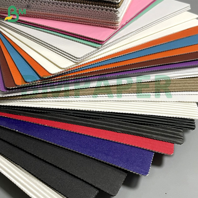 80g+80g+80g Colore Cartone Kraft ondulato riciclabile leggero per la logistica dell'imballaggio dei prodotti
