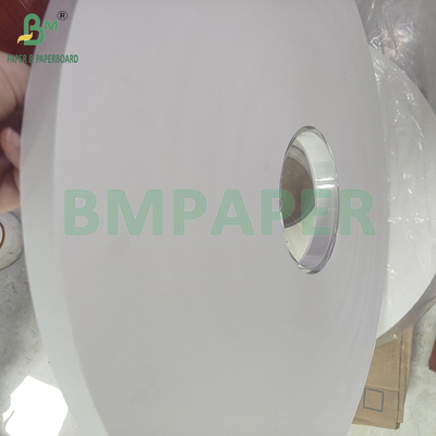 24 gm 28 gm carta da imballaggio di paglia bianca stampata e rivestita in PE 50 mm 44 mm