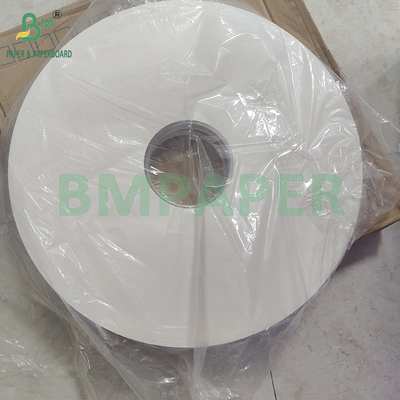 24 gm 28 gm carta da imballaggio di paglia bianca stampata e rivestita in PE 50 mm 44 mm