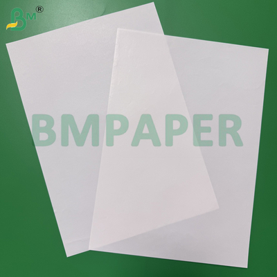 Carta bianca ad alta resistenza all'umido da 65 - 80 gsm per contenitori per imballaggio di bevande, carta per etichette per birra con rivestimento singolo lato