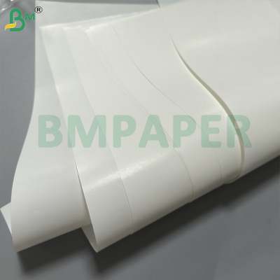 65 - 80 gm Carta etichettaria bianca resistenza al bagnato Single side Superficie lucida