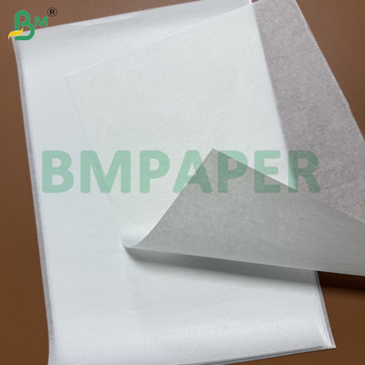 40 gm Di doppio lato di silicone carta di rivestimento per vapore bianca per cucina fogli estesi