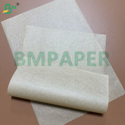 Carta per forno ad aria da 40 gsm, carta marrone kraft siliconata su entrambi i lati, fogli/rotoli personalizzati