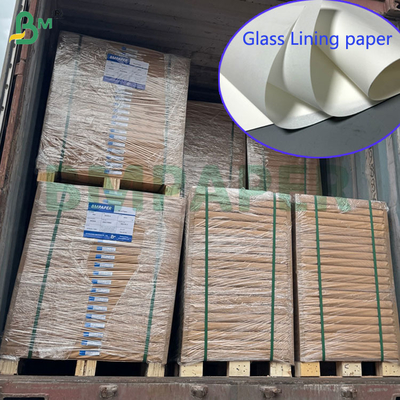 38gm 40gm Carta di rivestimento in vetro liscia per la superficie per proteggere la carta di internivelazione 2080mm