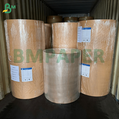 Carta base siliconata 40gsm 60gsm per l'industria delle etichette 700mm 1000mm antiaderente