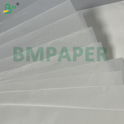 Kit di carta antigrasso per hamburger per imballaggio alimentare grasso riciclabile bianco da 35 g/m² 7