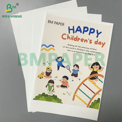 Carta di tessuto da scrivania stampabile A3 A4 con un lato rivestito spessore 0,2 mm