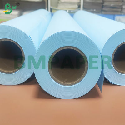 Doppia faccia Blu 80gm Rulli di carta per disegni di ingegneria