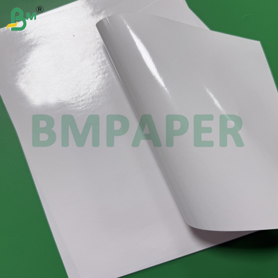 100 g+20 g di carta per rivestimento lucido in PE carta laminata C1S 1 foglio laterale 70x100cm