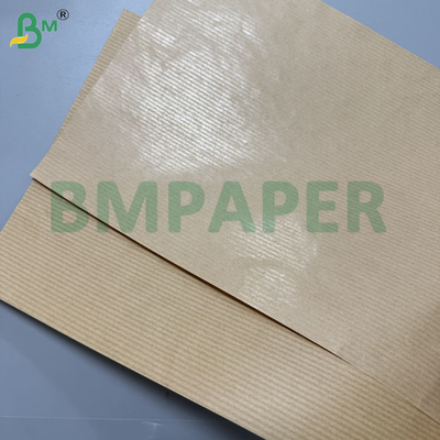 70 grammi carta kraft a strisce marrone lucida unilaterale personalizzata 30 - 180 cm rotoli