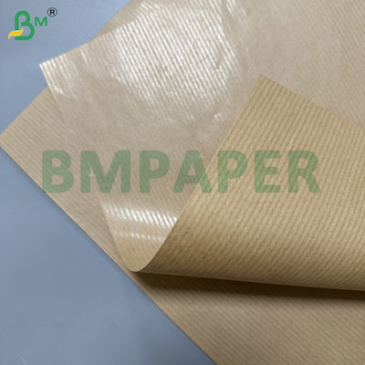 70 grammi carta kraft a strisce marrone lucida unilaterale personalizzata 30 - 180 cm rotoli