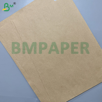 70 grammi carta kraft a strisce marrone lucida unilaterale personalizzata 30 - 180 cm rotoli