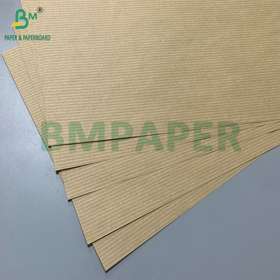 Carta kraft a strisce marrone 50 gm 60 gm per imballaggi di fiori