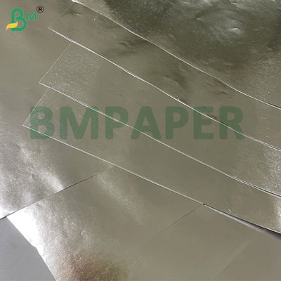 Protezione alimentare Efficiente sigillabilità termica Carta di alluminio da fast food in argento da 56 grammi