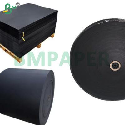 180 gm 230 gm Carta nera per etichette di abbigliamento Buona rigidità 70 x 100 cm
