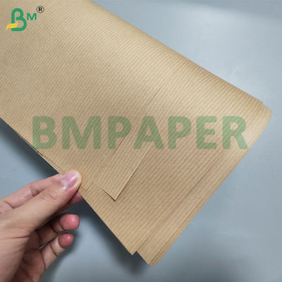 60gsm 70gsm Brown MG Ribbed Kraft Paper For Jewelry Packaging Boxes 1020mm