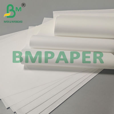 40 g 50 g Rollo di carta da macellaio sbiancato a prova d'olio per avvolgimento della carne 30 x 30 cm