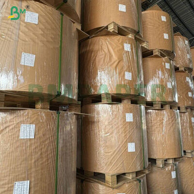 95±2gm Resina marrone - carta kraft refrigerante rivestita Acqua - materiale resistente 1200MM