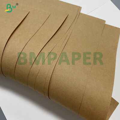 High Wet Strength Cooling Pad Brown Kraft Paper 100gsm In Roll
