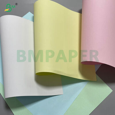 50-80GSM Carta NCR senza carbonio a copia alta 80GSM Bianco / Blu / Rosa / Verde