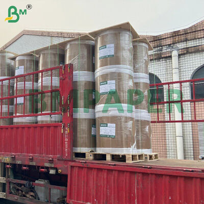 Carta per sacco di crescita mango lucida e cerata, materiale nero sul retro, 56 gsm