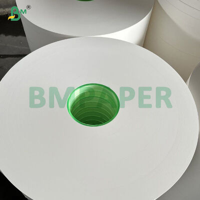 FDA Resistenza all'umidità Carta per avvolgere cannucce per bevande bianche in rotolo