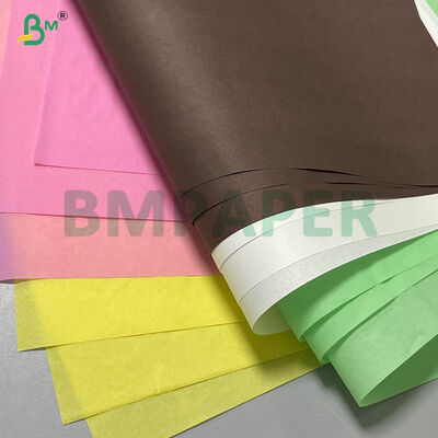 40g 50g Caffè bianco Rosa Pergamena a prova di grasso per la cottura