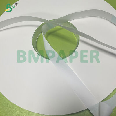 Rotolo di carta Kraft bianca per involucro di paglia, grado alimentare, 28 gsm
