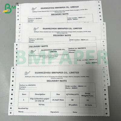 Carta base autcopiante multi-colori CF CFB CB per modulo duplicato