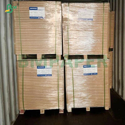 300 gm Carta Kraft marrone a doppio lato rivestita in PE