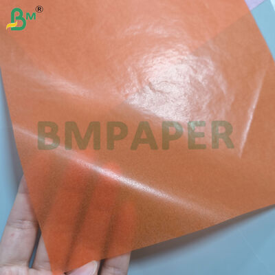 Carta trasparente colorata per alimenti 23gsm per cottura / fodere per cheesecake