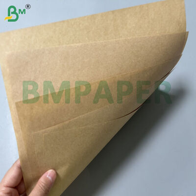 60 gm 70 gm carta a prova di grasso di colore marrone per margarina 1000 mm 1100 mm