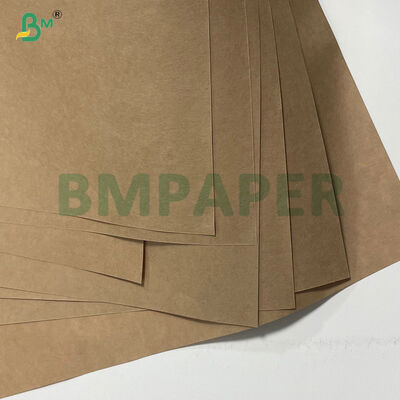 100% di pasta di legno vergine 75gm 80gm 85gm carta kraft marrone per la produzione di sacchetti di carta