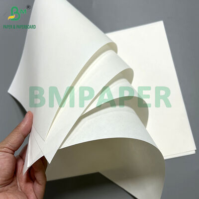 carta kraft bianca non patinata di 150gsm 180gsm per la bobina dei sacchetti della spesa 90cm 100cm