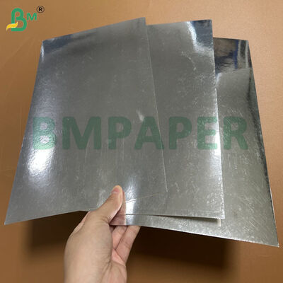 230 grammi da un lato rivestito per cartone d'argento metallico per scatole di imballaggio cosmetici SRA1