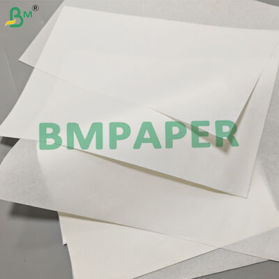 40 gm 60 gm Rollo di carta bianca a prova di grasso per imballaggio alimentare 1200 mm senza PFAS