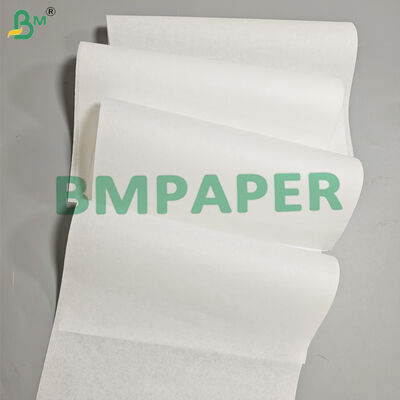 40 gm 60 gm Rollo di carta bianca a prova di grasso per imballaggio alimentare 1200 mm senza PFAS