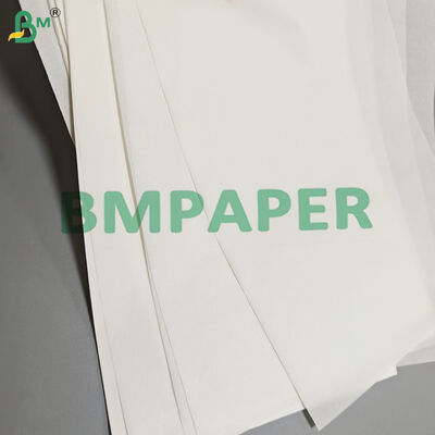 40 gm 60 gm Rollo di carta bianca a prova di grasso per imballaggio alimentare 1200 mm senza PFAS