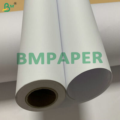 Carta per progetti in rotolo di carta per plotter tecnico da 20 libbre ad alta opacità da 36" x 300' per la stampa CAD