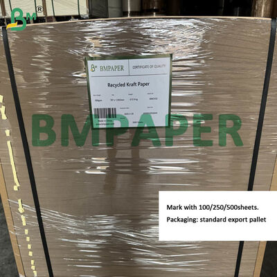 300 gm fogli di carta kraft marrone riciclati per la separazione dei pallet