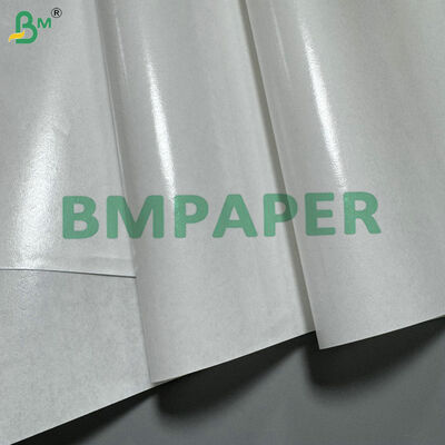 Carta kraft laminata in PE impermeabile e greaseproof 40 gm Rollo di carta rivestita per prodotti alimentari per imballaggi per posate sigillabili termicamente