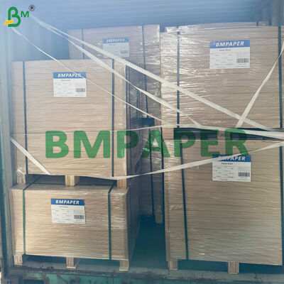 Contenitore alimentare in carta kraft con rivestimento in PE marrone Rivestimento in PE impermeabile su un lato
