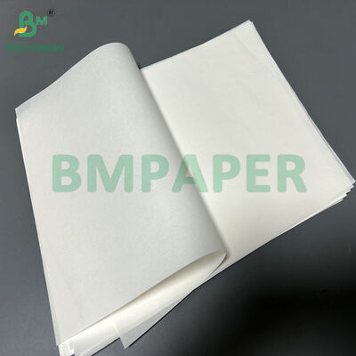 35 gr 38 gr Rollo di carta interlacciata bianca per proteggere il vetro dell'automobile 1700MM 1800MM